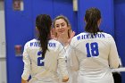 VB vs RIC  Wheaton Women's Volleyball vs Rhode Island College. - Photo by Keith Nordstrom : Wheaton, Volleyball, VB